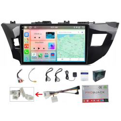 TOYOTA AURIS COROLLA 2014-2016 ANDROID GPS USB WIFI BLUETOOTH CARPLAY ANDROID AUTO 4GB 64GB QLED